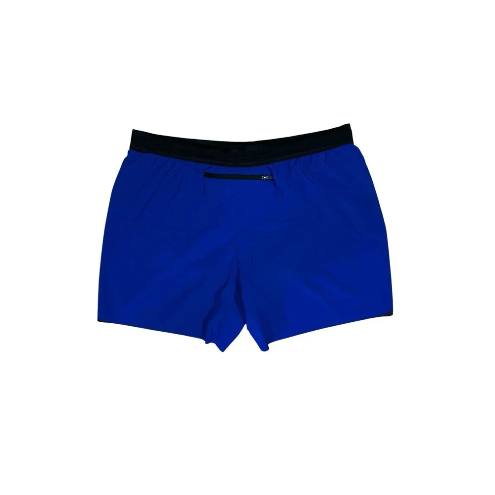Outdoor Research Swift Lite Shorts Mens LARGE BLUE Reflective Lined EUC